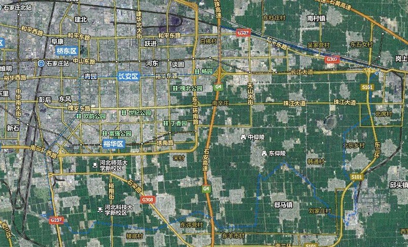 裕华区隶属于河北省石家庄市,地处石家庄市区东南部,东经11429