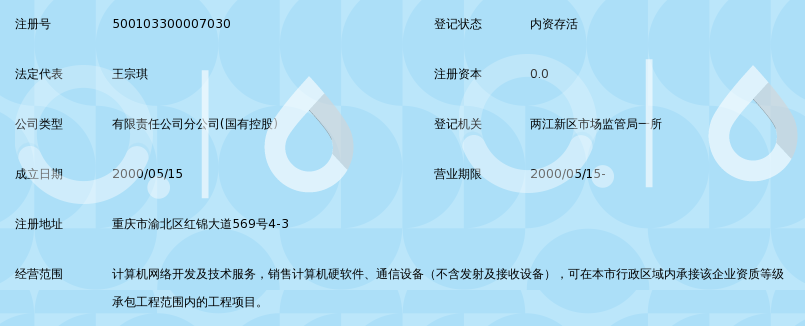 北京中航弱电系统工程有限公司重庆分公司