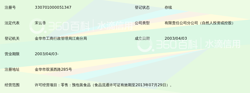 金华市美然食品有限公司双溪西路饼屋_360百