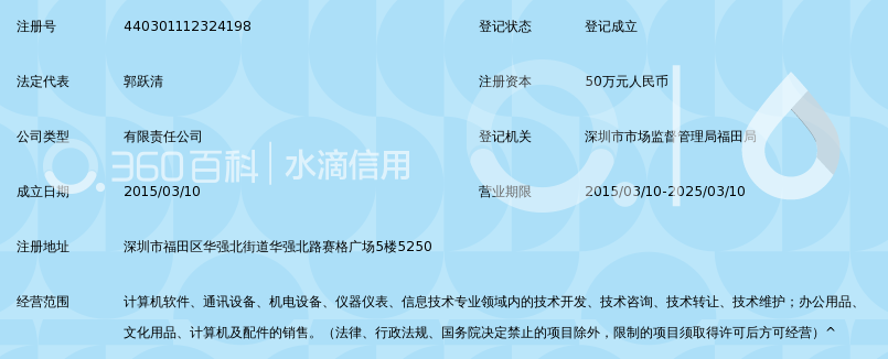 深圳明宇业程软件科技有限公司_360百科