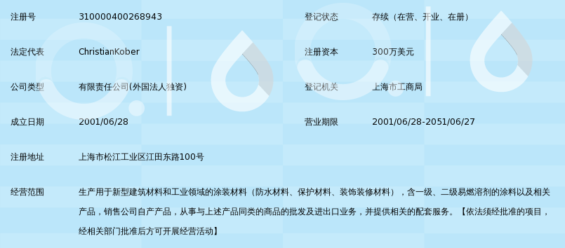 贝科工业涂料(上海)有限公司_360百科