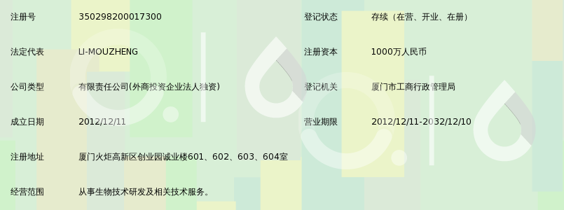 厦门艾德生物技术研究中心有限公司_360百科