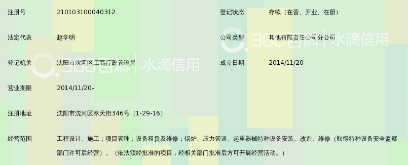 中冶天工集团有限公司沈阳分公司_360百科