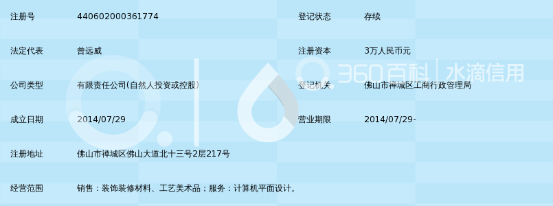佛山市摩登尚家墙纸壁画有限公司_360百科