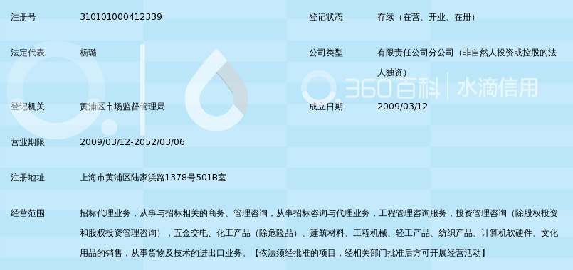 中金招标有限责任公司上海分公司