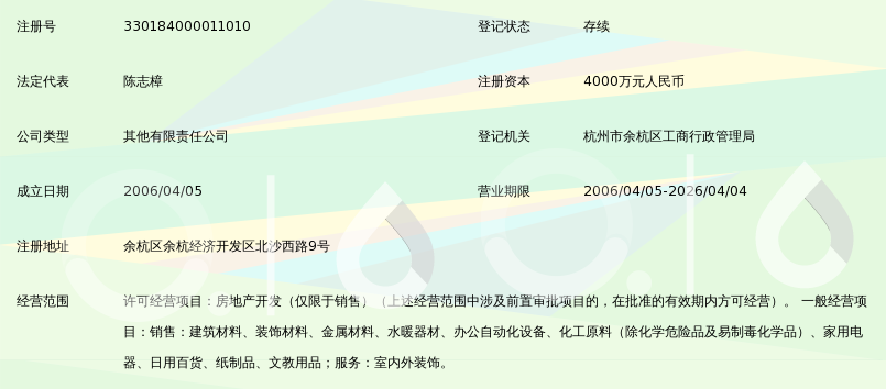 五洋建设集团杭州余杭房地产开发有限公司_3