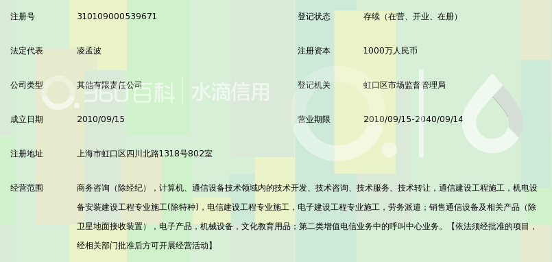 上海润迅商凯电话商务有限公司_360百科