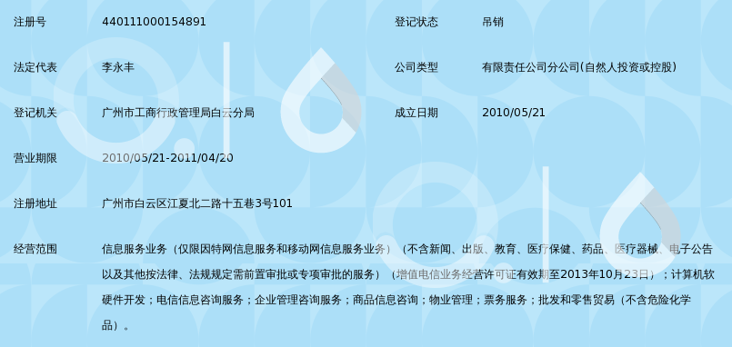 广州讯杰信息科技有限公司白云第一百一十九分