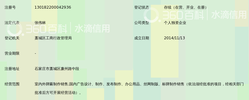 石家庄市伟宇标牌制作中心_360百科