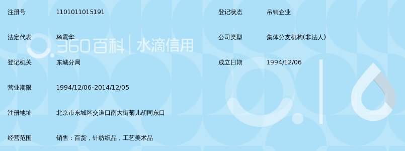 北京李宁体育用品经贸公司专卖店