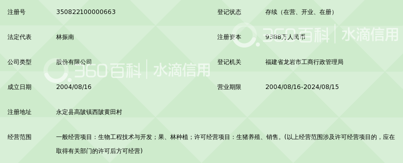 福建养宝生物股份有限公司