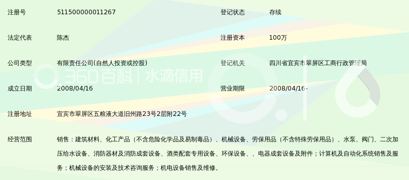 宜宾市瑞雨商贸有限公司