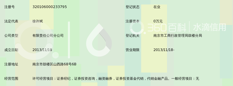 银泰证券有限责任公司南京山西路证券营业部_