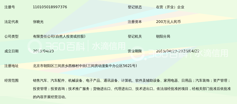 北京易淘车国际贸易有限公司_360百科