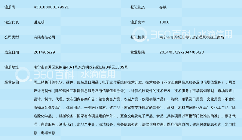 南宁小娴助理电子商务有限公司