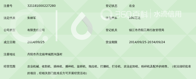 丹阳市沃得农业机械销售有限公司