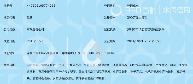 深圳市晟天维科技有限公司_360百科